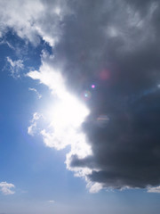 Obraz premium 青空と雲