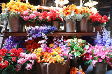 colorful flower bouquets of flowers