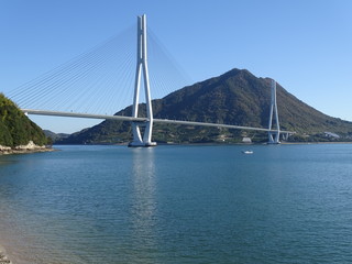 多々羅大橋と多々羅しまなみ公園