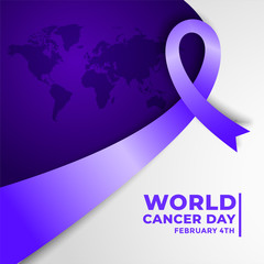 cancer awareness poster for world cancer day