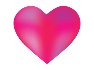 Chromatic background in the form of a heart.