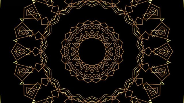 20s Retro style. Abstract Art deco style Linear Geometric gold pattern 1920s Vintage background.