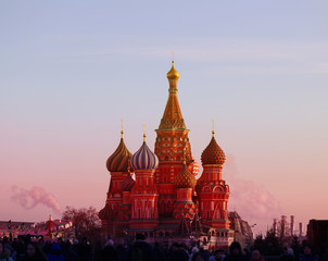 Obraz premium Beautiful photo of St. Basil's Cathedral
