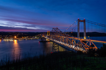 Alfred Zampa Memorial Bridge at Dawn