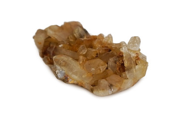 Quartz is a mineral composed of silicon and oxygen atoms in a continuous framework of silicon oxygen tetrahedra. rock crystal, There is noise and grain caused by the texture of the stone.