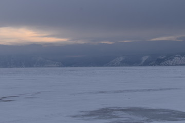 Fototapeta premium baikal lake, Baikal Listvyanka