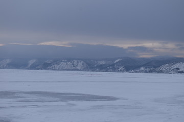 Fototapeta na wymiar baikal lake, Baikal Listvyanka