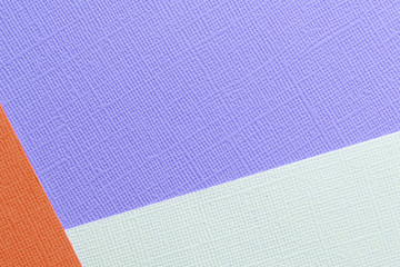 Abstract colorful paper background. Paper texture close up. Flat lay, top view, copy space