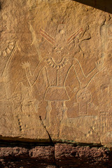 Mysterious Historical Ancient Native American Petroglyph Rock Art