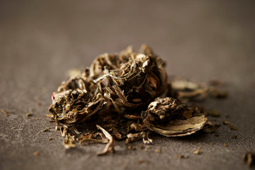 Chinese tea leaves