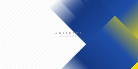 Blue yellow white abstract background suit for presentation design