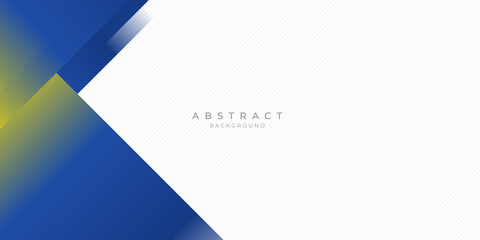 Blue yellow white abstract background suit for presentation design