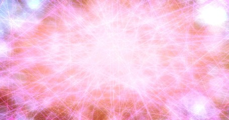 Magic space colorful shapes