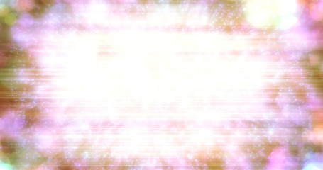 Magic space colorful shapes