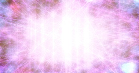 Magic space colorful shapes