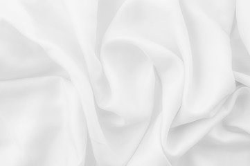 Naklejka premium Abstract luxury white fabric texture for design backdrop.fabric for background.