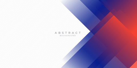 Modern red blue abstract background with stylish line square suit for presentation design