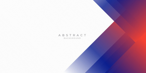 Modern red blue abstract background with stylish line square suit for presentation design