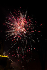 Colorful fireworks - New year fireworks