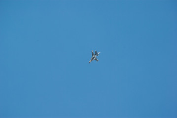 Exciting Air-Show in the airport