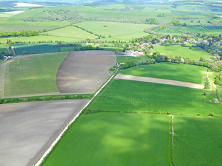 Countryside of Monksdown, Wiltshire