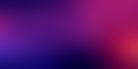 Violet purple red dark gradient pattern. Empty magical background. Defocused abstract texture. Blurred deep night sky illustration. - obrazy, fototapety, plakaty