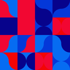 Unusual Vector Abstract Geometric Artwork