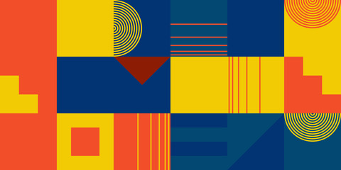 Unusual Vector Abstract Geometric Artwork © Normform