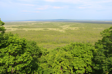 釧路湿原の眺望　釧路湿原国立公園