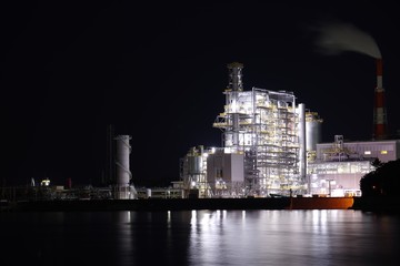 Obraz premium 工場夜景