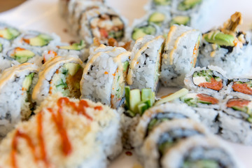 So Many Sushi Roll Choices