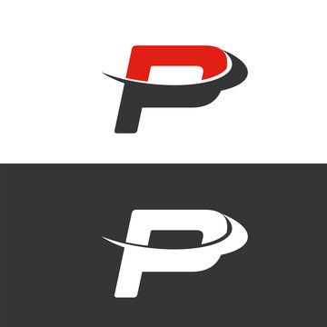 P letter logo design vector