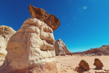 Fototapeta na wymiar Sandstone formations