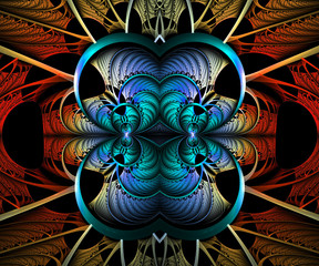 Computer generated fractal artwork