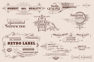 set of vintage stamps