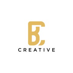 Letter B Logo. minimalist Unique modern geometric creative elegant. Vector icon