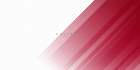 Abstract modern background gradient color. Red maroon and white gradient with stylish line and square decoration suit for presentation design.