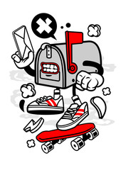 Funny Creative Cartoon Character