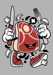 Funny Creative Cartoon Character