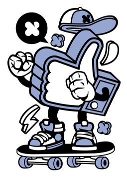 recommend clip art: Funny Creative Cartoon Character