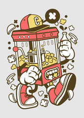 Funny Creative Cartoon Character