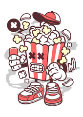 Funny Creative Cartoon Character