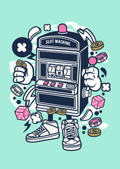 Funny Creative Cartoon Character