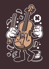 Funny Creative Cartoon Character