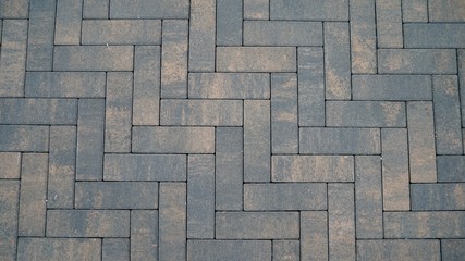 Natural stone wall texture. Rustic colorful surface floor pavement background. Texture tile