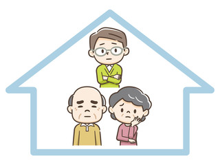 引きこもりの息子に悩む老夫婦