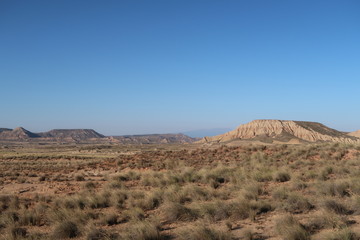 Halbwüste, Bardenas Reales, Spanien