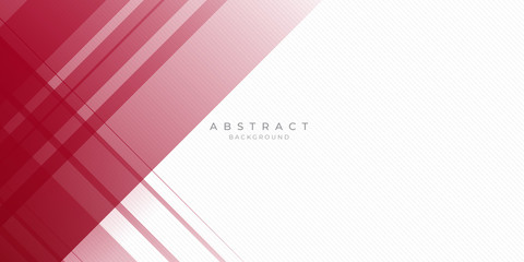 Abstract modern background gradient color. Red maroon and white gradient with stylish line and square decoration suit for presentation design.