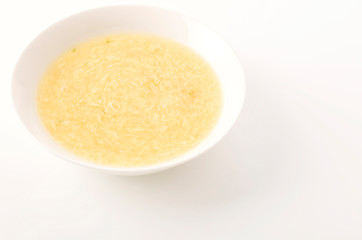 玉子とコーンの中華スープ