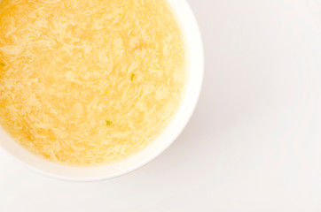 玉子とコーンの中華スープ